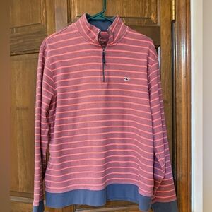 Vineyard Vines Striped pullover size medium Pima cotton